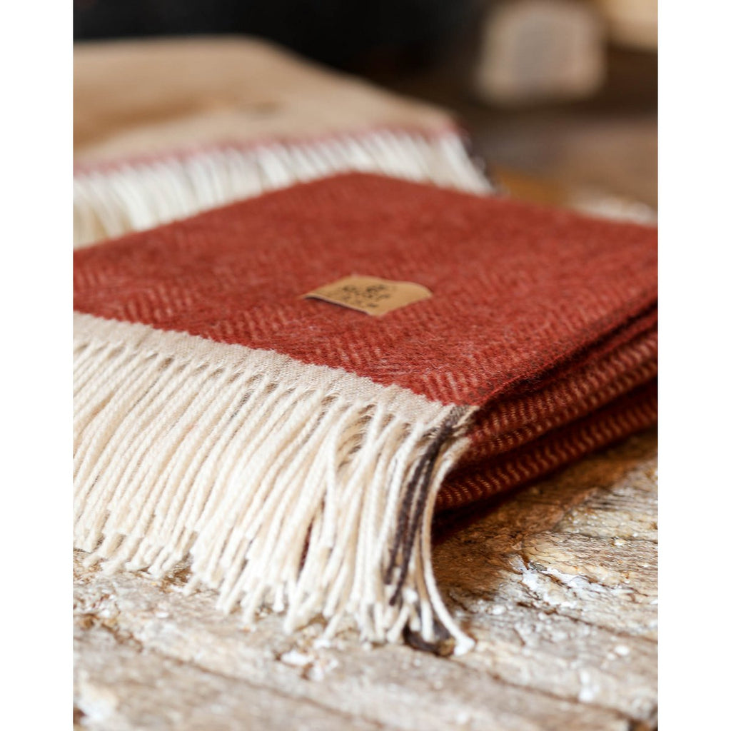 Denver Wool Throw – Terra