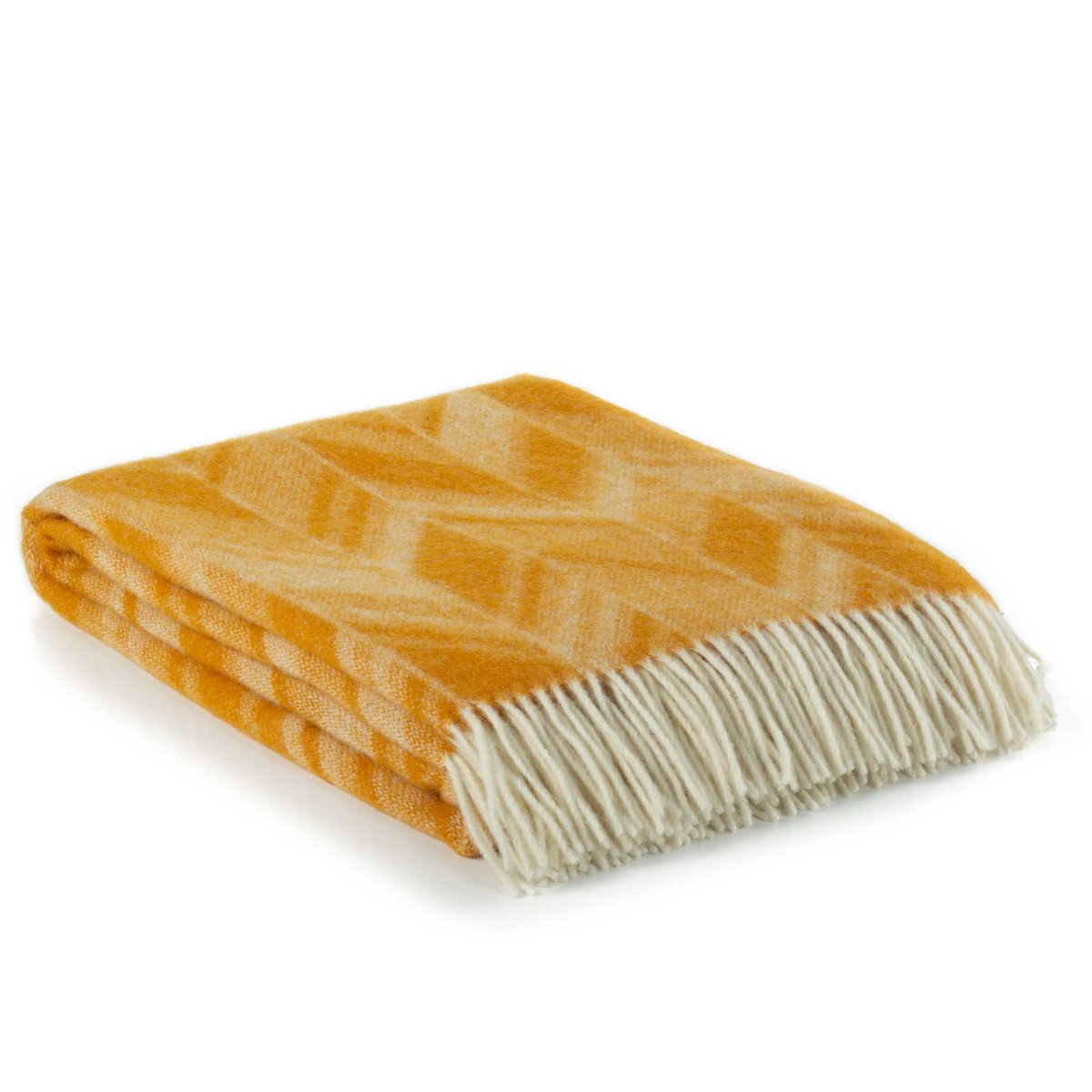 Verona Wool Throw – Yellow