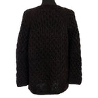 Baby Alpaca Cardigan – Black