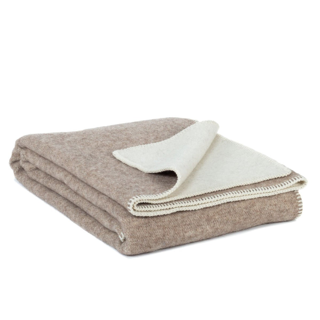 Wool Bed Runner – Eco Fossil, 130 × 250 cm