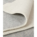 Wool Crib Blanket – Grey Violet, 100 × 140 cm