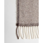 Denver Wool Throw – Beige