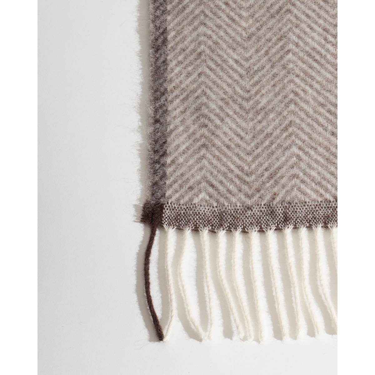 Denver Wool Throw – Beige