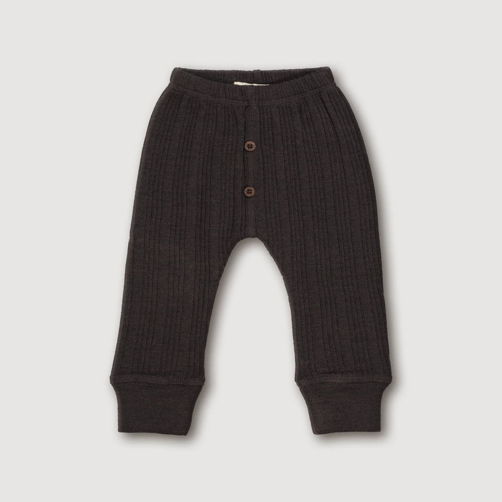 Kids' Merino Rib Leggings – Storm