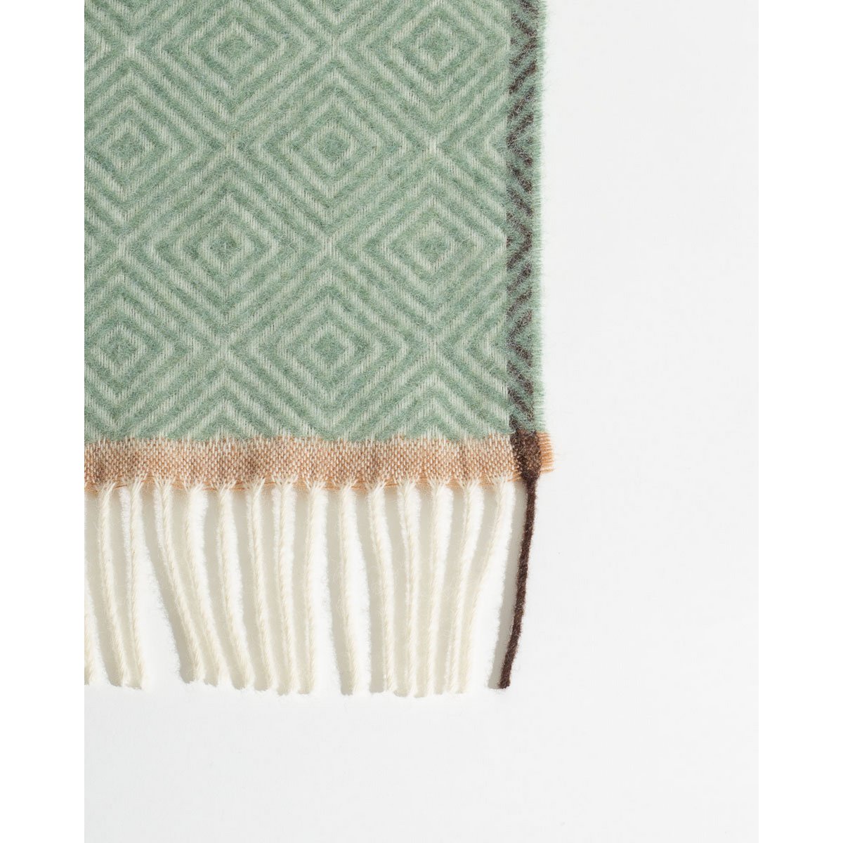 Venezia Wool Throw – Mint