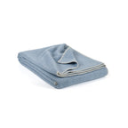 Luma Merino & Cashmere Blanket – Blue