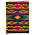 Aztec Wool Rug – Multicolour, Medium