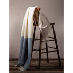 Wool Throw – Sky Stripe