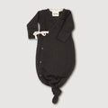 Baby Merino Rib Kimono Gown – Storm