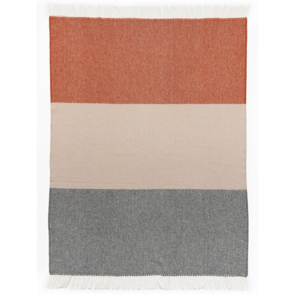 Wool Throw – City Stripe