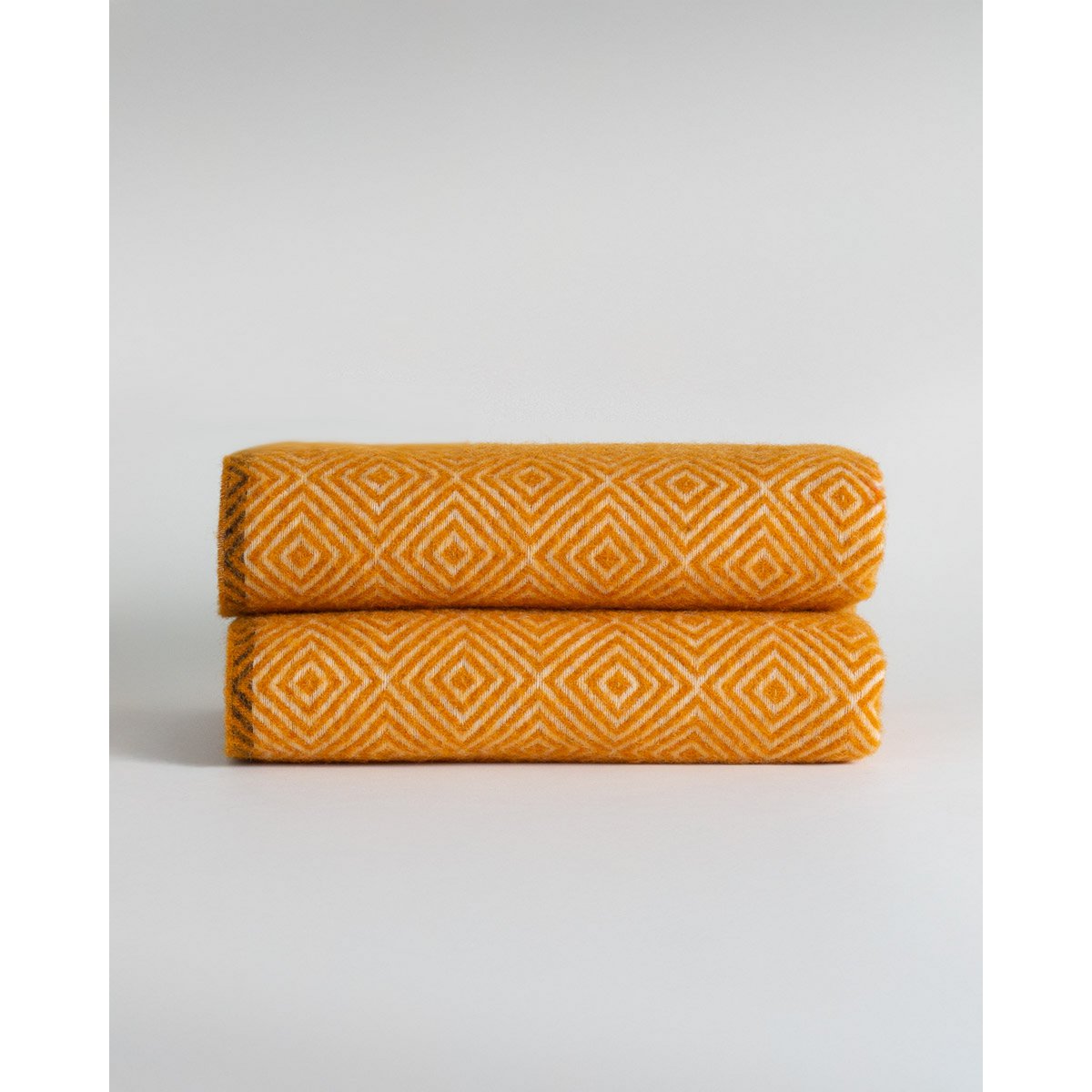 Venezia Wool Throw – Yellow