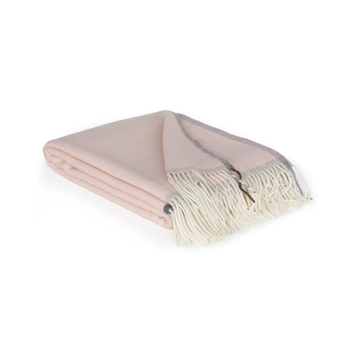 Milano Merino & Cashmere Throw – Rosa