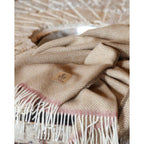 Denver Wool Throw – Crema