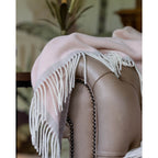 Milano Merino & Cashmere Throw – Rosa