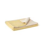 Wool Crib Blanket – Lemon, 100 × 140 cm