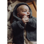 Kids' Merino Hooded Jacket – Storm