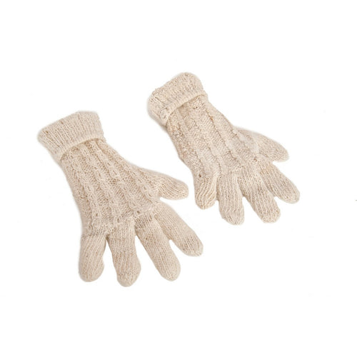 Baby Alpaca Gloves – Beige