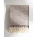 Denver Wool Throw – Beige