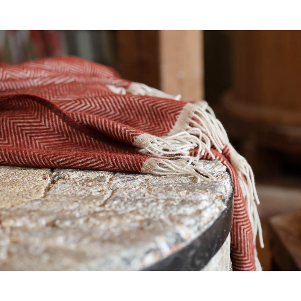 Denver Wool Throw – Terra