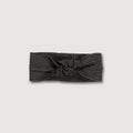 Kids' Merino Rib Knotted Headband – Storm Stripe