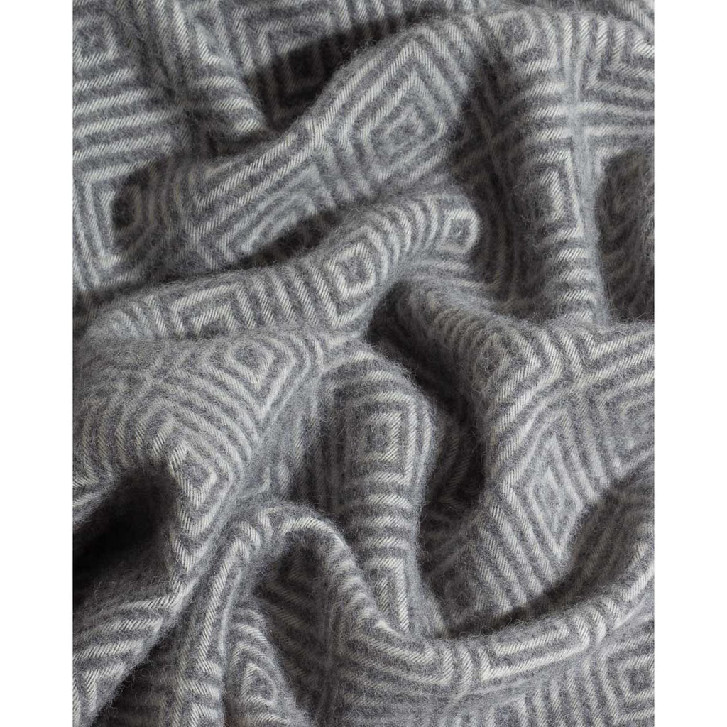Venezia Wool Throw – Grey