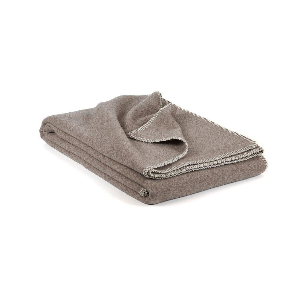 Luma Merino & Cashmere Blanket – Brown