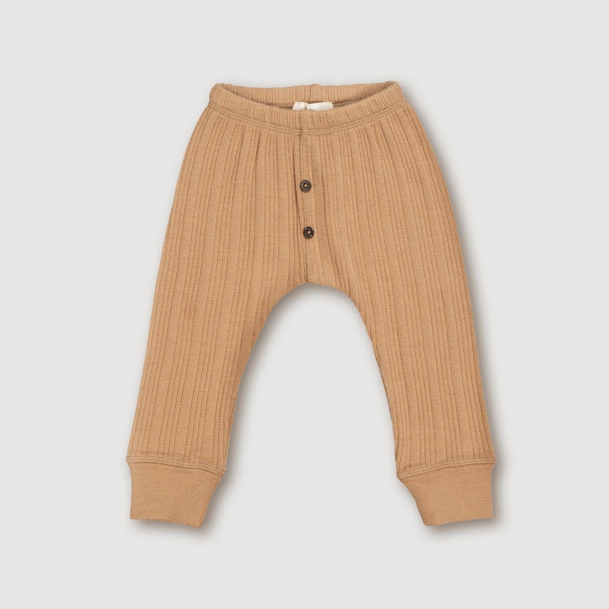 Kids' Merino Rib Leggings – Fawn