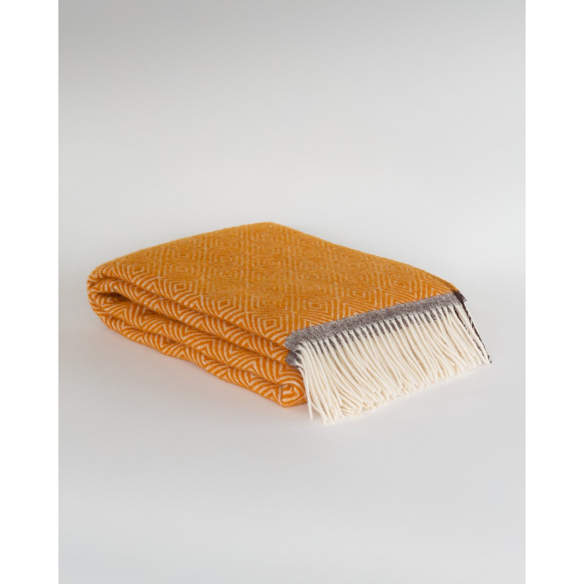 Venezia Wool Throw – Yellow