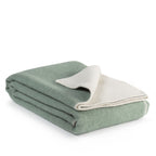 New Zealand Wool Bed Blanket – Cool Mint