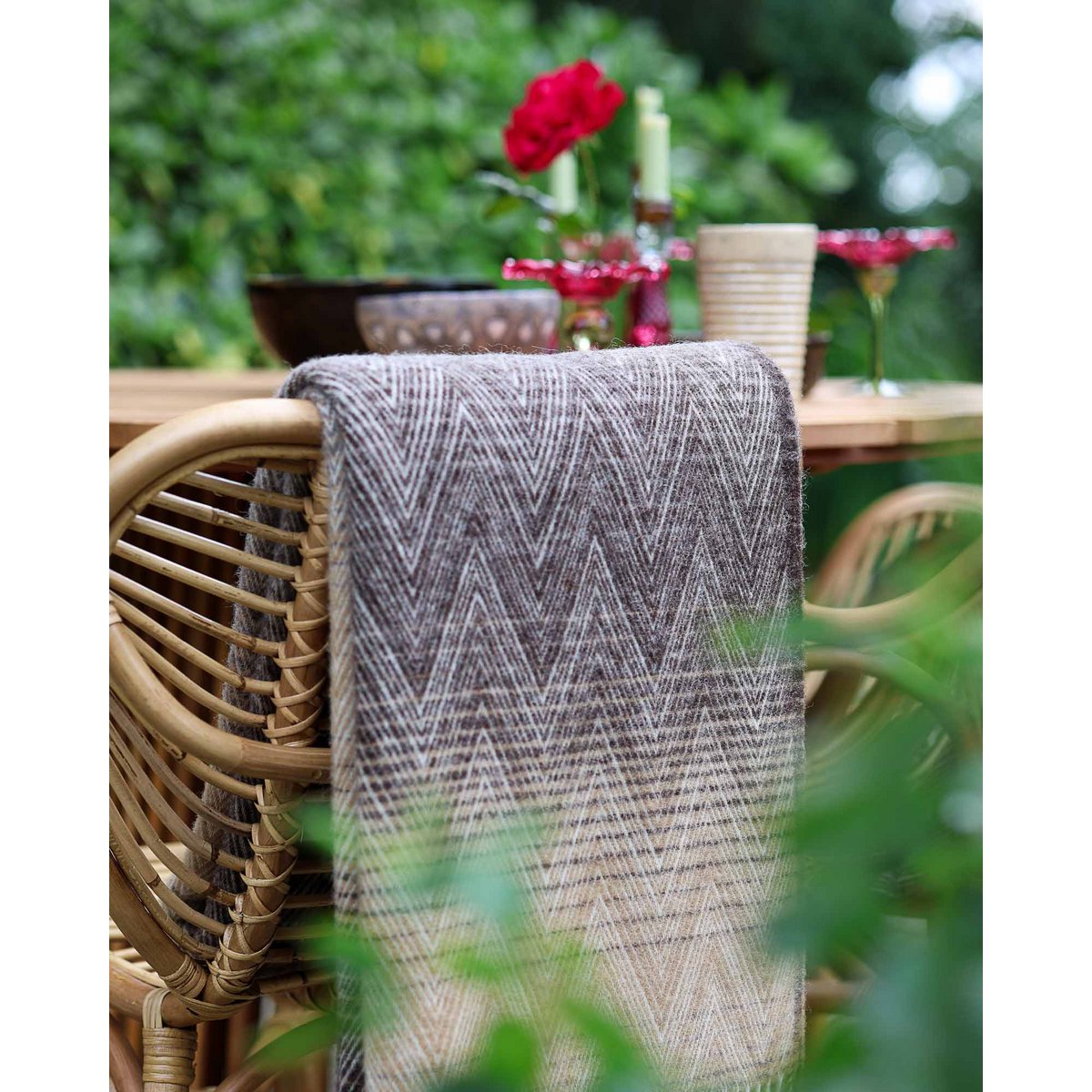 Manoria Wool Throw – Savana