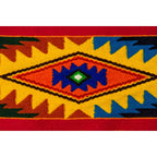 Aztec Wool Rug – Multicolour, Medium