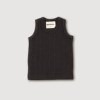 Kids' Merino Rib Singlet – Storm