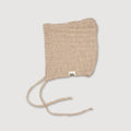 Baby Merino Knitted Bonnet – Oat