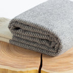 Florence Wool Throw – Grey