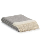 Florence Wool Throw – Grey