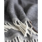 Milano Merino & Cashmere Throw – Grigio