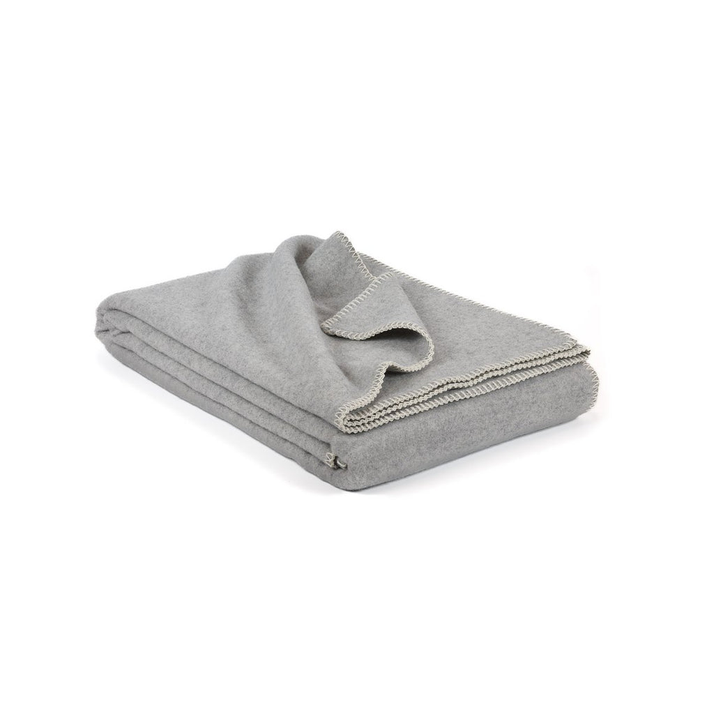 Luma Merino & Cashmere Blanket – Grey