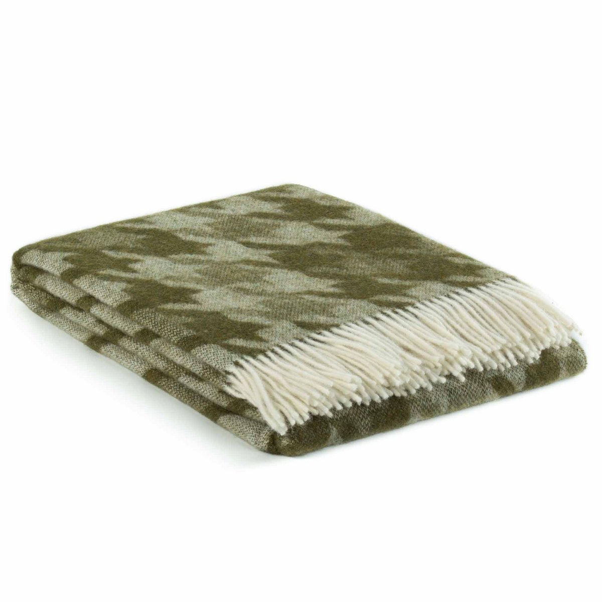 Lucca Wool Throw – Green