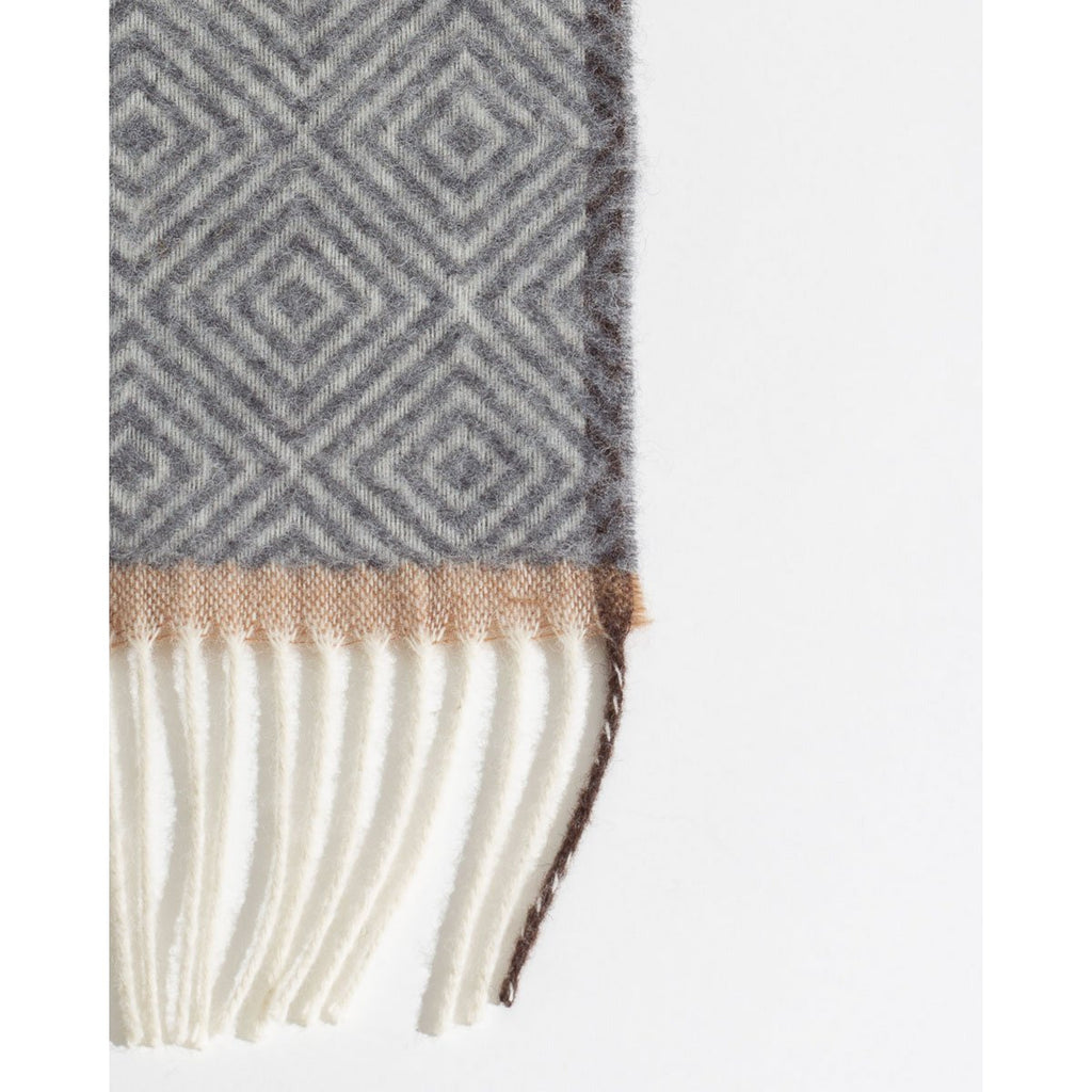 Venezia Wool Throw – Grey