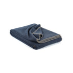 Luma Merino & Cashmere Blanket – Dark Blue