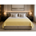 Wool Bed Runner – Lemon, 130 × 250 cm