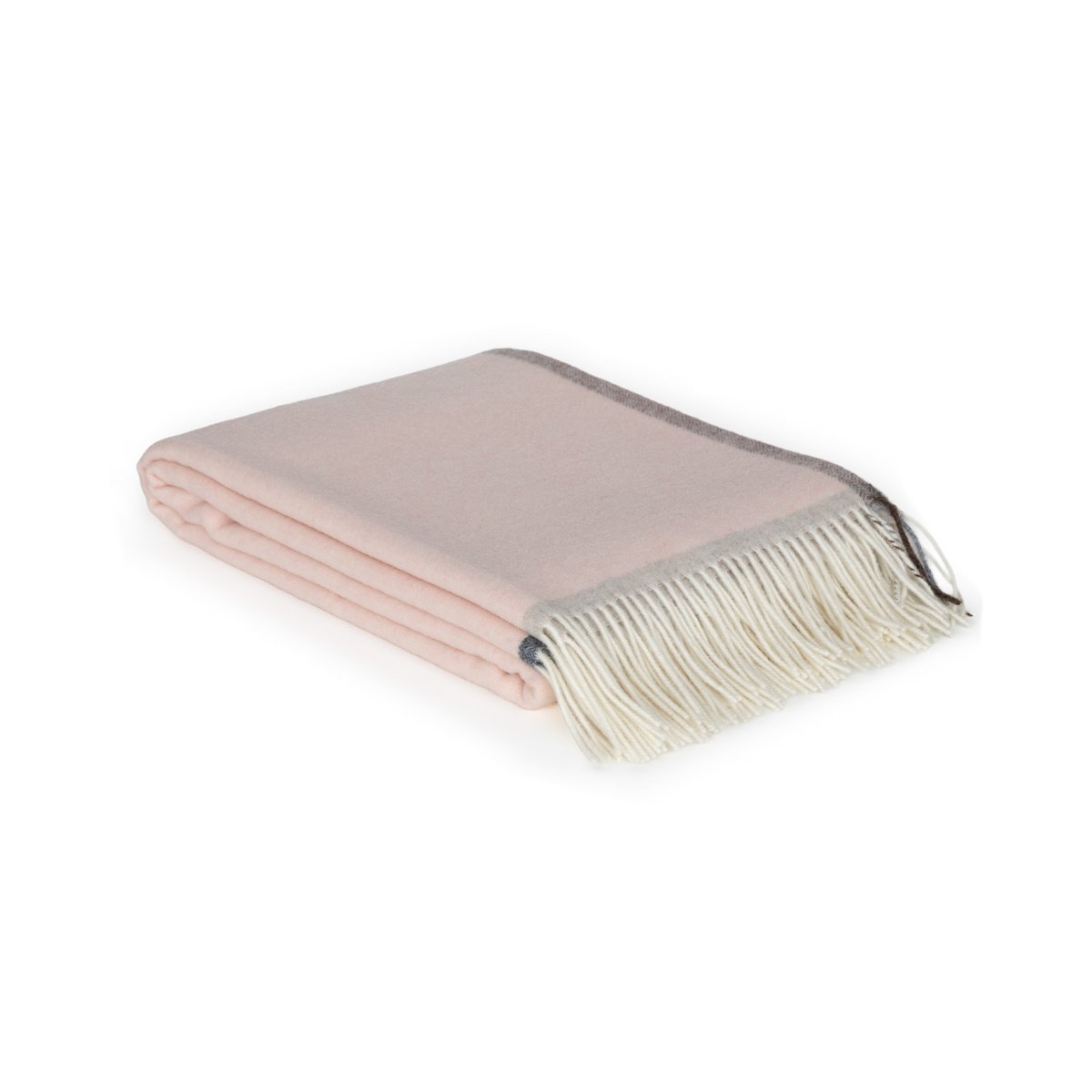 Milano Merino & Cashmere Throw – Rosa