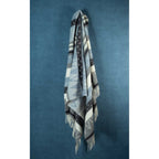 Triangel Wool Throw – Blue