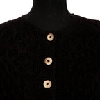 Baby Alpaca Cardigan – Black