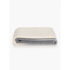 Merino & Cashmere Bed Blanket – Silver Cloud