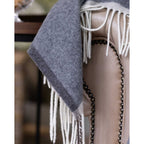 Milano Merino & Cashmere Throw – Grigio