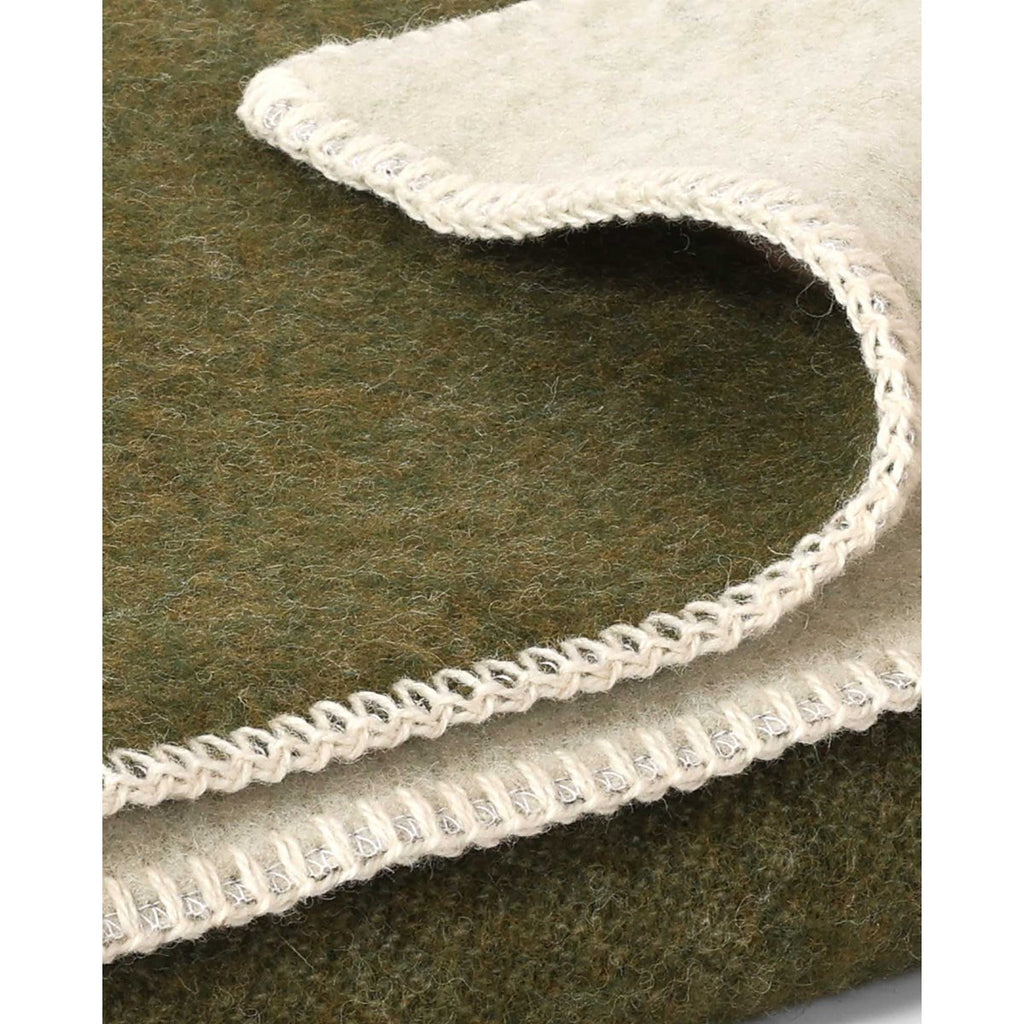 Wool Crib Blanket – Hunter, 100 × 140 cm