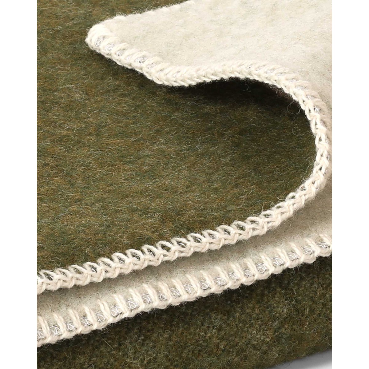 Wool Crib Blanket – Hunter, 100 × 140 cm