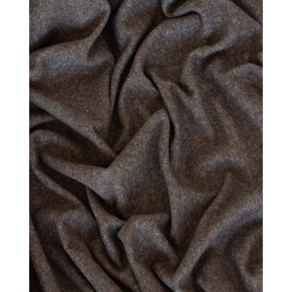 Tibet Cashmere & Merino Throw – Brown