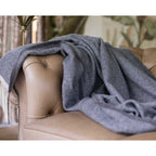 Milano Merino & Cashmere Throw – Grigio